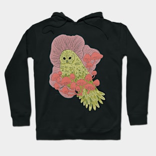 Mushroom owl. Hoodie